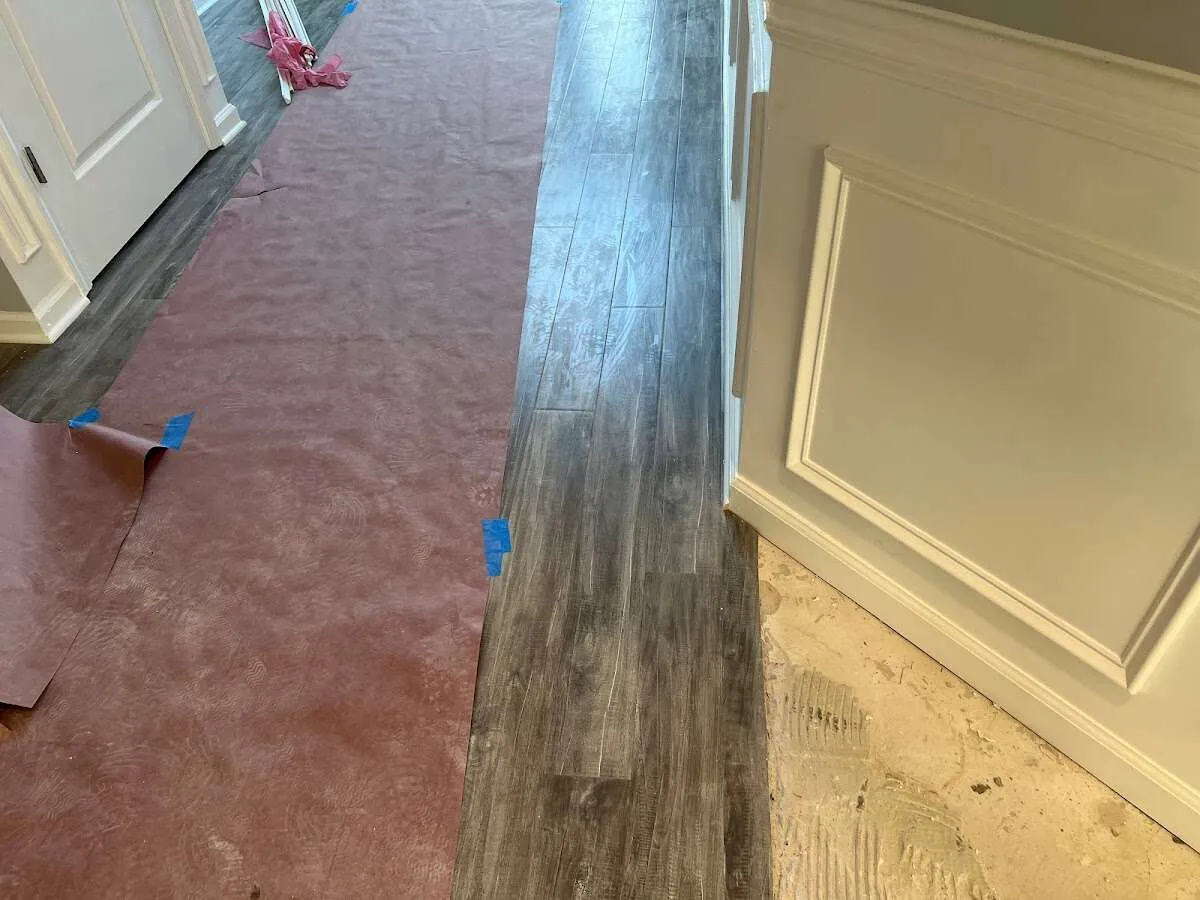 Completed marble shower restoration in Paramus